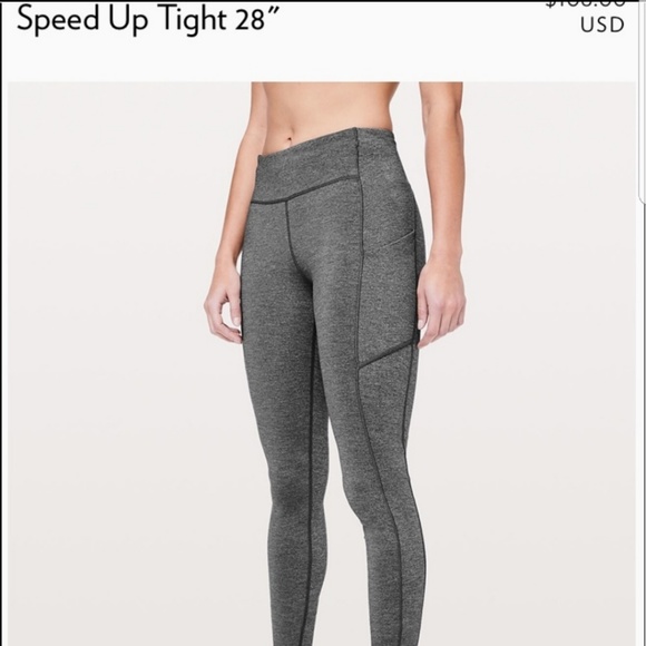 lululemon athletica Pants - 😍 worn twice lululemon speed up tight size 4